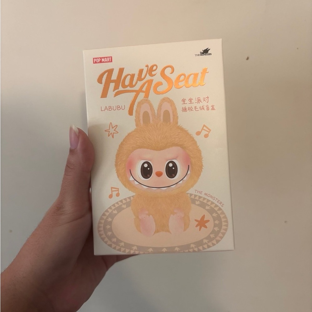 Popmart Have a seat labubu official authentic